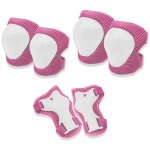 Ensemble de genouill�res, coudi�res et prot�ge - poignets 3 en 1 pour enfants et adolescents de 3 � 14 ...