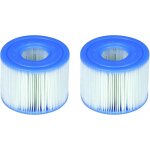 L'ensemble intex 29001e comprend 2 cartouches de piscine purespa type s1 faciles � installer pour un ...