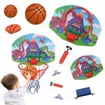 Ensemble de jeu de basket - ball dinosaures panneau pompe � ballon filet
