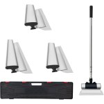 Mophorn - ensemble de lames de lissage pour cloisons sches 10 / 16 / 24 pouces, outils de truelle avec ...