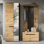 Ensemble meuble d'entr� de 3 �l�ments d�cor naturel - kanut