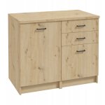 Ensemble de meubles de cuisine - 100 x 60 cm - ch�ne artisan - �l�gant et pratique