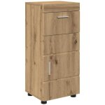 Ensemble de meubles de salle de bain tulum ch�ne artisanal cfw851474