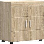 Ensemble de meubles de salle de bain tulum ch�ne sonoma cfw655706
