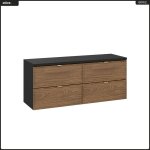 Otitec - ensemble de meubles sous vasque - 120 cm - avec plan - m�rk