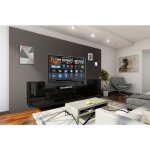 Viva - ensemble meuble tv concept 33 - hg - b - 1 - 1a noir brillant 240 cm