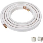 Mophorn - ensemble de mini - conduites divises 7620 mm, tubes en cuivre de diamtre extrieur 6, 4 et ...
