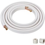 Mophorn - ensemble de mini - conduites divises 7620 mm, tuyaux en cuivre de diamtre extrieur 6, 4 ...