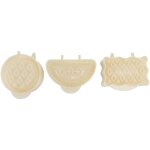 Ensemble de moules � tarte 3 pi�ces respectueux de l'environnement abs mini fabricant de tarte � la main ...