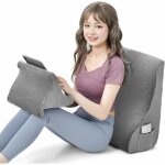 Costway - ensemble d'oreillers multifonctionnel, oreiller de lecture avec support pour tablette, 2 poches ... Costway - ensemble d'oreillers multifonctionnel, oreiller de lecture avec support pour tablette, 2 poches ...