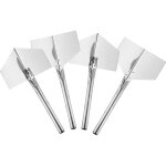 Ensemble d'outils d'angle en acier inoxydable pour cloisons s�ches, 4 pi�ces, truelle d'angle int�rieure ...