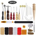 Ensemble d'outils de bricolage portefeuille en cuir making getting started