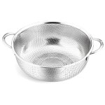 Ensemble passoire en maille inoxydable - panier  plusieurs trous - panier  riz  laver - tamis  riz ...