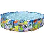 Ensemble de piscine steel pro cadre 305x66 cm bestway