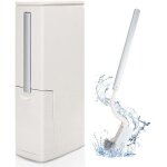Ensemble de poubelle de brosse de toilette 3 en 1, poubelle de salle de bain multifonctionnelle avec ...