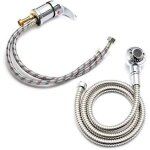 Ensemble de robinets mitigeurs pour salon de coiffure, lavabo, pommeau de douche