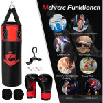Ensemble de sac de boxe avec gants de boxe 8oz, sangles � main, sac de boxe pour enfants et adultes, ...