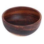 Ensemble de saladiers en bois, saladier en bois d'acacia, bol  dner en bois, assiette en bois en bois ...