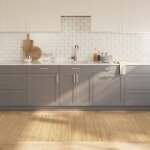 Ensemble de salle � manger pour 7 pcs marron