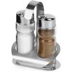 Ensemble sel et poivre sali�re poivri�re en verre �tag�re � �pices