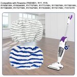 Ensemble de serpillères en microfibre réutilisables pour nettoyeurs vapeur rowenta ry7ry8 (lot de quatre) ... Ensemble de serpillères en microfibre réutilisables pour nettoyeurs vapeur rowenta ry7ry8 (lot de quatre) ...