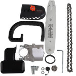 Ensemble de support de scie � cha�ne �lectrique, fixation de tron�onneuse, outil de coupe du bois pour ...