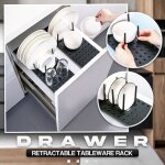 Ensemble de support de schage rglable pour assiettes, support de rangement pratique pour couvercles ...