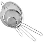 Ensemble de tamis de cuisine  mailles fines en acier inoxydable, passoire alimentaire et tamis  farine ...