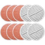 Ensemble de tampons de rechange pour balais bissell spinwave 2039a et 2124 : 6 tampons robustes, 4 tampons ...