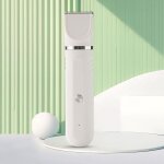 Ensemble de tondeuses pour chats 4 en 1, silencieuses et sans fil pour chiens et chats (blanc)