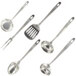 Ensemble ustensiles de cuisine 6 pices inox fackelmann oxford