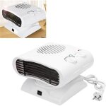 Ensemble ventilateur et chauffage portable, radiateur �lectrique 2000 w avec minuterie pour une utilisation ...