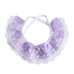 Ensoleille - bavoir en dentelle pour animaux de compagnie de style féerique collier de chien de collier ... Ensoleille - bavoir en dentelle pour animaux de compagnie de style féerique collier de chien de collier ...
