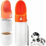 Bouteille d'eau pour chien, tasse de voyage portable 2 en 1 étanche avec bol distributeur pour la randonnée ... Bouteille d'eau pour chien, tasse de voyage portable 2 en 1 étanche avec bol distributeur pour la randonnée ...