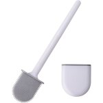 Brosse de toilette pour camping - car, brosse de toilette en silicone n'endommagera pas les toilettes, ... Brosse de toilette pour camping - car, brosse de toilette en silicone n'endommagera pas les toilettes, ...