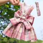 Chien pyjamas vtements soie doux chemise loungewear chiot pyjamas pour chatons(rose profond m)