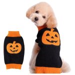 Costumes d'halloween pour chiens, crne de citrouille, chauve - souris, faux, vtements pour chiens de ...