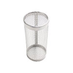 Ensoleille - grille ronde en acier inoxydable grille antiadhsive pour bbq set de grilles rondes(209. ...