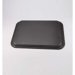 Plaque de cuisson peu profonde antiadhsive, plateau de barbecue rectangulaire, poisson grill domestique, ...