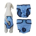 Rutilisable pantalon physiologique culotte sanitaire chiens femelle couches hyginiques pour petits ...