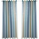 Rideau occultant pour chambre à coucher, rideau anti - bruit, isolation thermique, rideaux opaques avec ... Rideau occultant pour chambre à coucher, rideau anti - bruit, isolation thermique, rideaux opaques avec ...