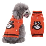 Vêtements d'hiver chauds pour animaux de compagnie, pull d'halloween pour chien hibou, vêtements pour ... Vêtements d'hiver chauds pour animaux de compagnie, pull d'halloween pour chien hibou, vêtements pour ...