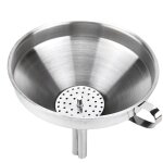 Entonnoir en acier inoxydable - entonnoir avec filtre entonnoir de tamis  l'tranger en acier inoxydable ...