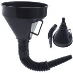 Entonnoir de carburant de bouche avec poign�e, grands entonnoirs en plastique entonnoir de filtre � essence ...