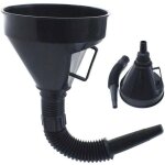 Entonnoir de carburant de bouche avec poign�e, grands entonnoirs en plastique entonnoir de filtre � essence ...