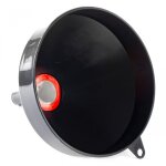 Entonnoir pour carburant liquide, essence, grand, rigide, 25 cm amio - 02871