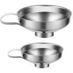 Entonnoir entonnoir de cuisine � grande ouverture for la mise en conserve, confiture, l'huile, le liquide, ...