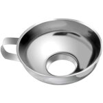 Entonnoir  large ouverture en acier inoxydable pour conserves, ustensiles de cuisine, gadgets, entonnoir ...
