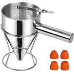 Entonnoir a piston entonnoir cuisine 12 litre piston patisserie distributeur