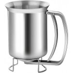 Entonnoir a piston, entonnoir cuisine piston patisserie distributeur de pate en acier inoxydable avec ...